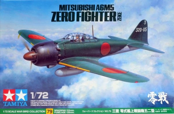 Tamiya 60779 Mitsubishi A6M5 Zero (1:72)