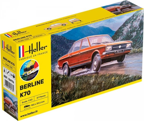 Heller 56176 Starter Kit - Berline K70 1/43
