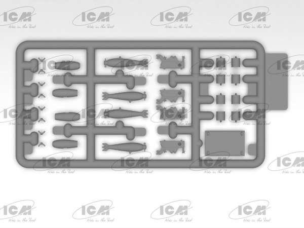 ICM 48288 A-26C-15 Invader with pilots and ground personnel 1/48