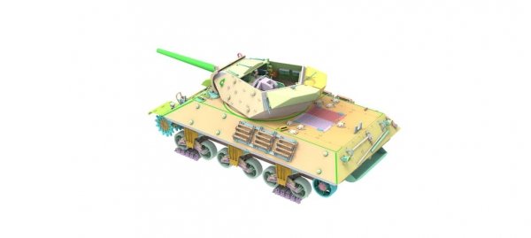 Andy's Hobby Headquarters AHHQ-006 M10 Wolverine US Tank Destroyer 1/16