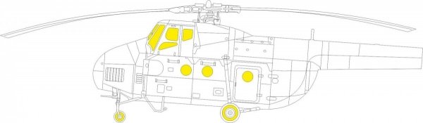 Eduard EX960 Mi-4A TRUMPETER 1/48