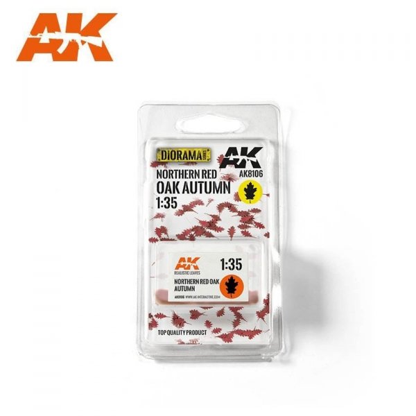 AK Interactive AK8106 Northern Red Oak Autumn (TOP QUALITY) 1/35
