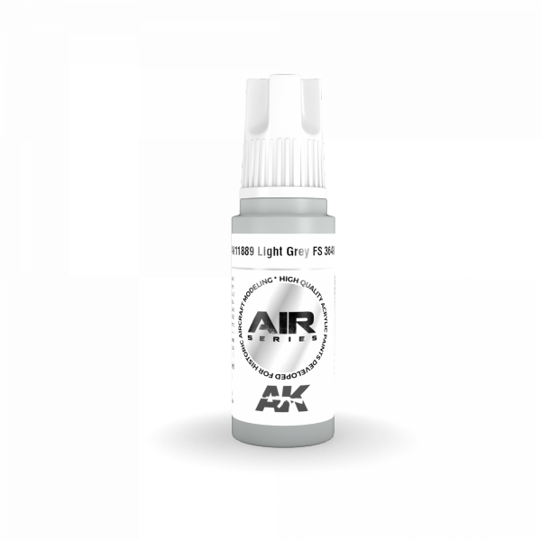 AK Interactive AK11889 LIGHT GREY FS 36495 – AIR 17ml