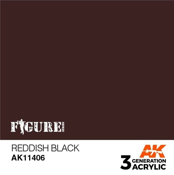 AK Interactive AK11406 Reddish Black 17ml