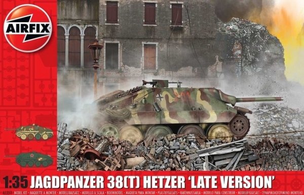 Airfix 0353 Jagdpanzer 38(t) Hetzer 'Late Version' 1/35