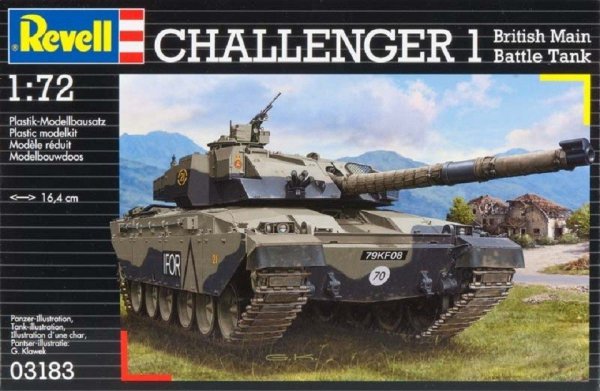 Revell 03183 British Challenger I MBT (1:72)
