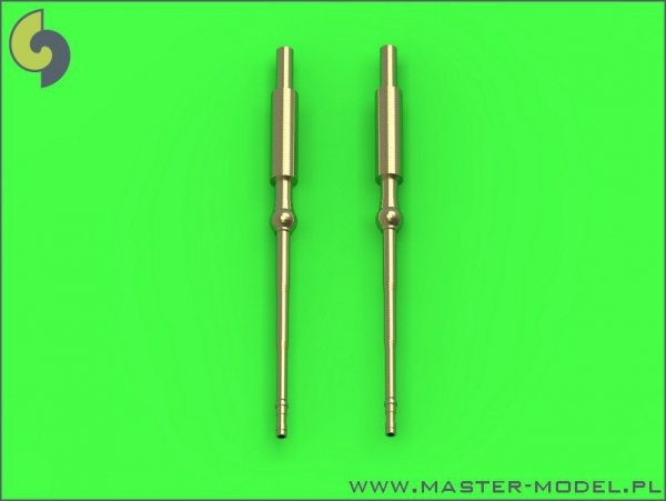 Master SM-700-049 OTO-Melara 76 mm/62 (3in) gun barrels (2pcs) - Used on OHP class frigate and many other modern warship classes 1:700