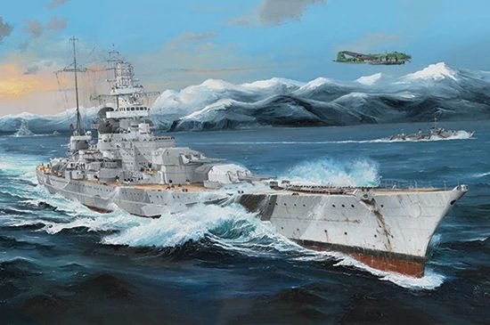 Trumpeter 03715 German Battleship Scharnhorst 1/200