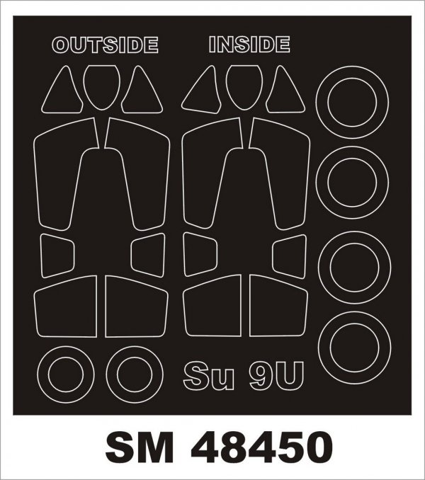 Montex SM48450 Su-9U TRUMPETER 1/48