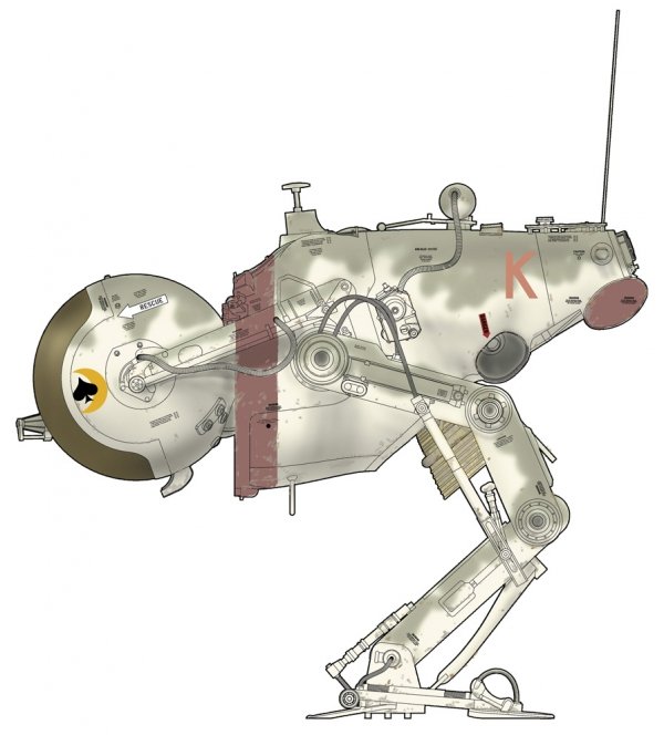 Hasegawa 64131 LUM-168 Camel "Early Version" Luna Tactical Reconnaissance Machine 1/20
