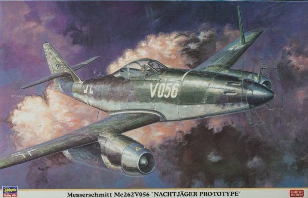 Hasegawa 08237 Messerschmitt Me 262 V056 Nachtjager Prototype (1:32)