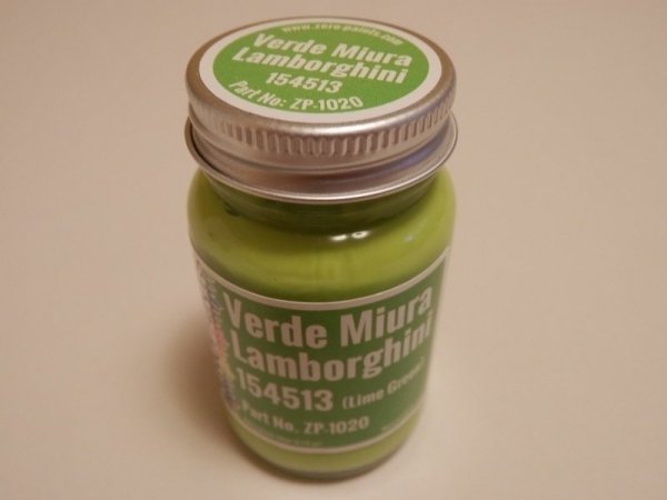 Zero Paints ZP-1020BERDEMIURA Lamborghini Verde Miura 154513 Paint 60ml