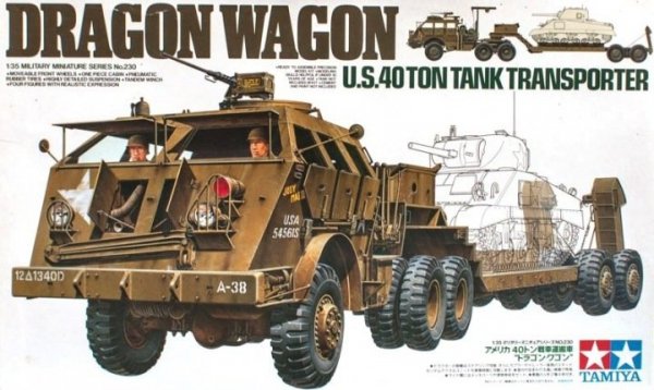 Tamiya 35230 U.S. 40 Ton Tank Transporter &quot;Dragon Wagon&quot; (1:35)