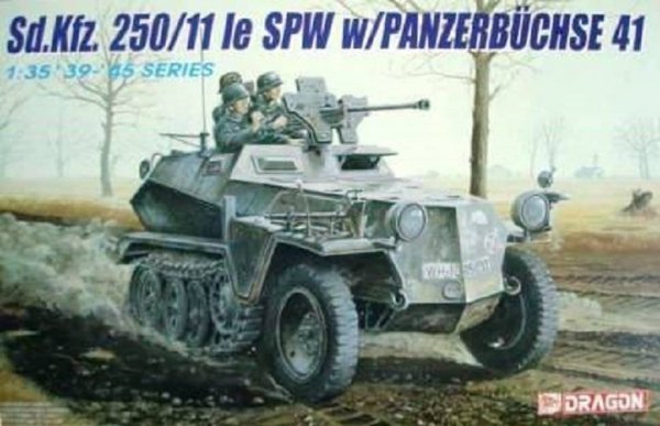 Dragon 6132 Sd.Kfz. 250/11 le SPW w/PANZERBUCHSE 41 (1:35)