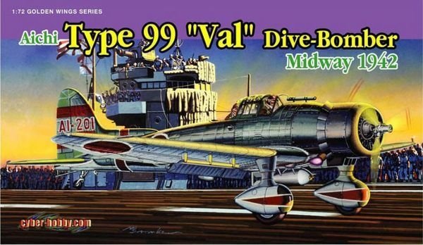 Dragon 5107 Aichi Type 99 &quot;Val&quot; Dive-Bomber, Midway 1942 1/72