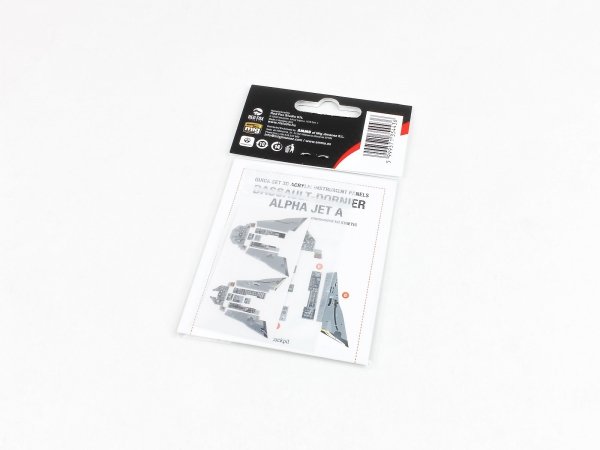 Red Fox Studio QS-48204 Dassault-Dornier Alpha Jet A for Kinetic 3D colored resin IP 1/48