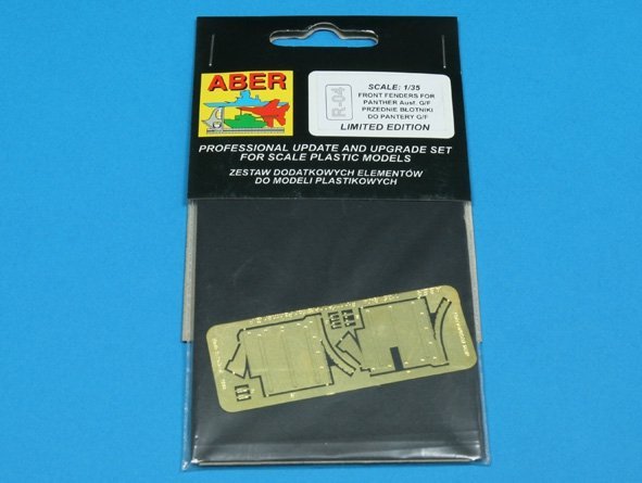 Aber R04 Front fenders for Panther G/F Jagdpanther (1:35)