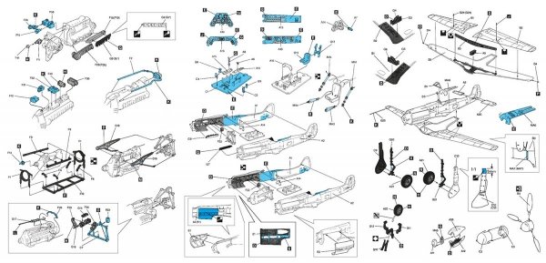 Hobby 2000 48017 Focke-Wulf Ta 152 H-0 ( DRAGON + CARTOGRAF ) 1/48