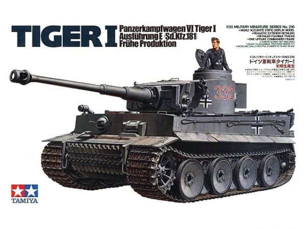 Tamiya 35216 German Tiger I Early Production (1:35)