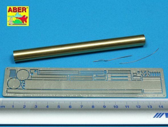 Aber 16020 Panther G/Jagdpanther Vol. 6 - Clean rod and spare aerial stowage (1:16)