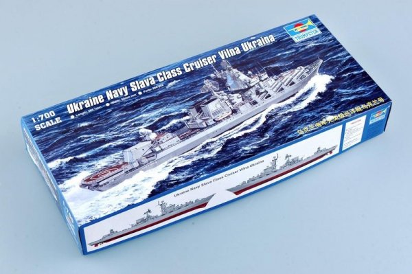 Trumpeter 05723 Ukraine Navy Slava Class Cruiser Vilna Ukraina 1:700