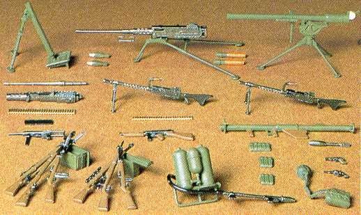 Tamiya 35121 U.S. Infantry Weapons Set (1:35)