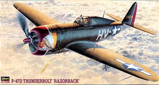 Hasegawa JT57 P-47D Razor Back (1:48)