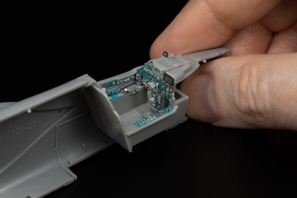 Quinta Studio QD48660 MiG-27M Flogger-J 3D-Printed &amp; coloured Interior on decal paper (Trumpeter) 1/48