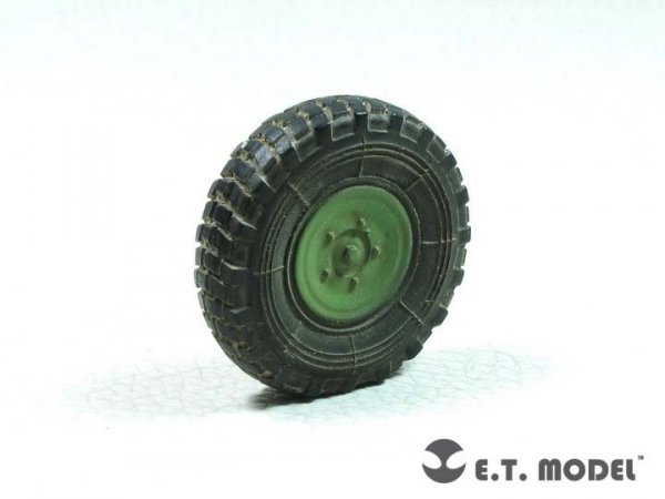E.T. Model ER35-068 French VBL Armour Car Weighted Road Wheels For HOBBYBOSS 83876 1/35