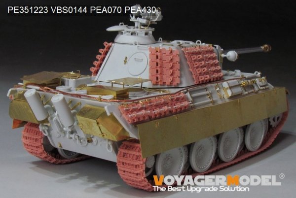 Voyager Model PE351223 WWII German Panther G Late ver.Basic For MENG TS-054 1/35
