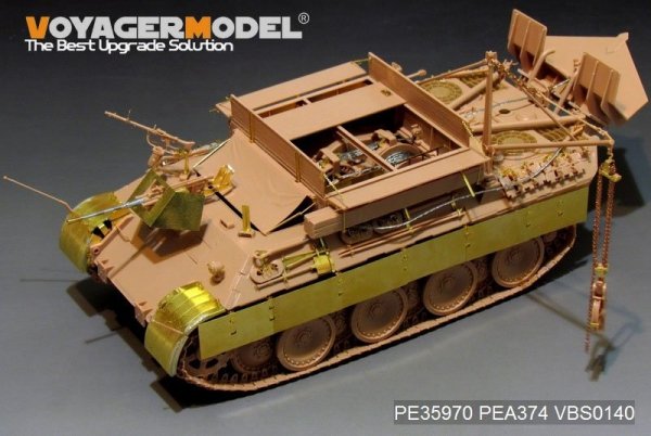 Voyager Model PE35970 WWII German Bergepanther Ausf.A (Late type,Panther G tool holders) Basic For MENG SS-015 1/35