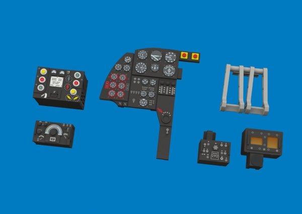 Eduard 674047 Mosquito NF Mk. XXX LööK for SPECIAL HOBBY 1/72