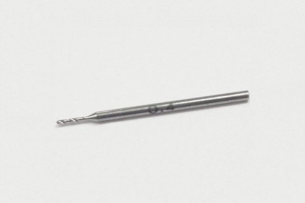 Tamiya 74115 Fine Pivot Drill Bit 0.4mm (Shank Dia. 1.0mm)