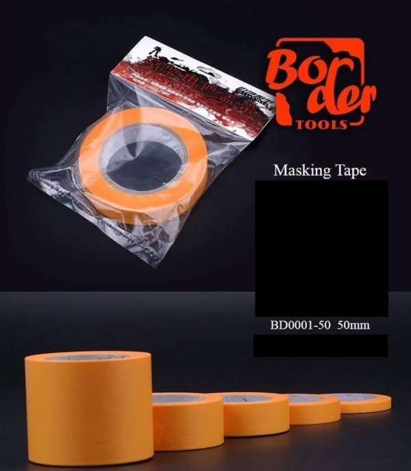 Border Model BD0001-S Masking tape: 50mm + 18mm
