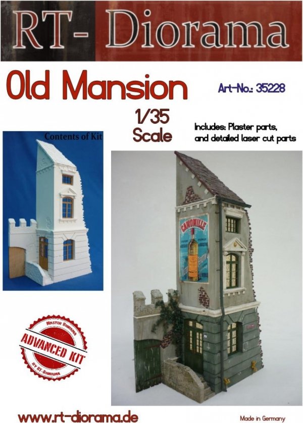 RT-Diorama 35228 Old Mansion 1/35