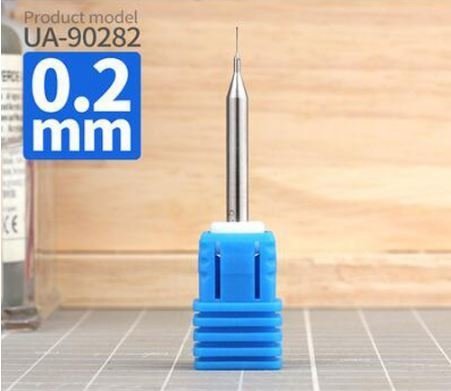 U-Star UA-90282 Tungsten steel Drill Bit 0.2 mm