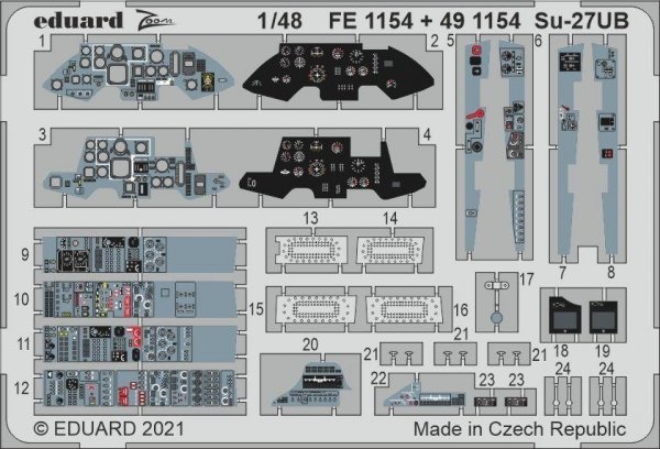 Eduard BIG49286 Su-27UB GWH 1/48