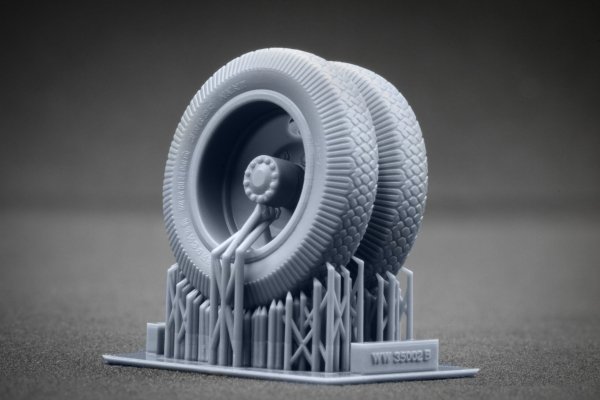 ScaleX WW 35002 ZIS-5 Ordinary wheel set (for HobbyBoss) 1/35