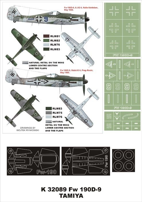 Montex K32089 Fw 190D-9 1/32