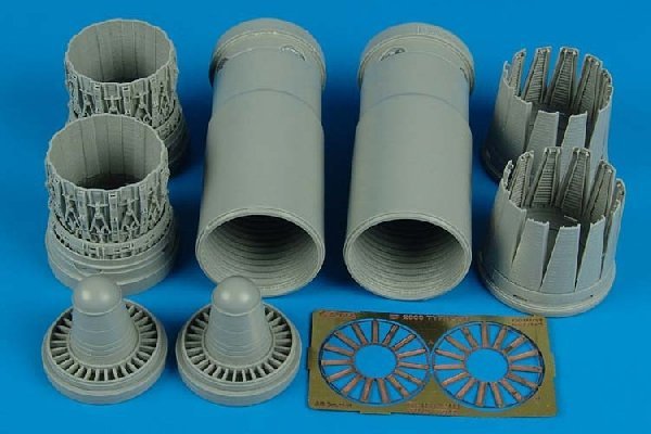 Aires 2125 EF 2000A early exhaust nozzles 1/32 Revell