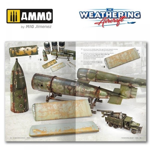 Ammo of Mig 5219 The Weathering Aircraft Issue 19. WOOD (English)