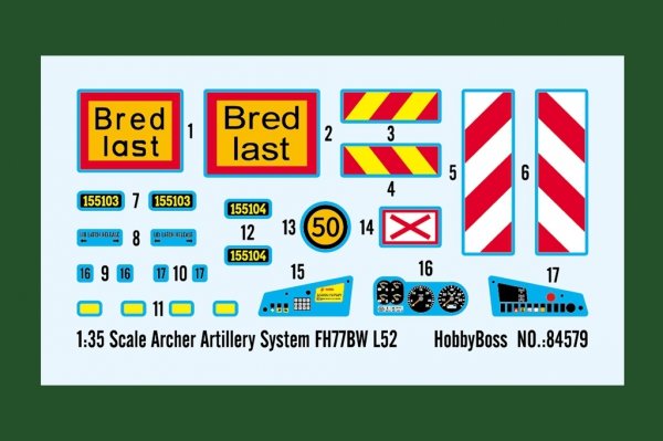 Hobby Boss 84579 Archer Artillery System FH77BW L52 1/35