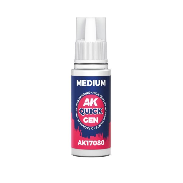 AK Interactive AK17080 MEDIUM FOR QUICK GEN PAINTS 18ml