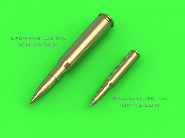 Master GM-16-002 Browning .50 caliber (12,7mm) - naboje (25sztuk) 1/16