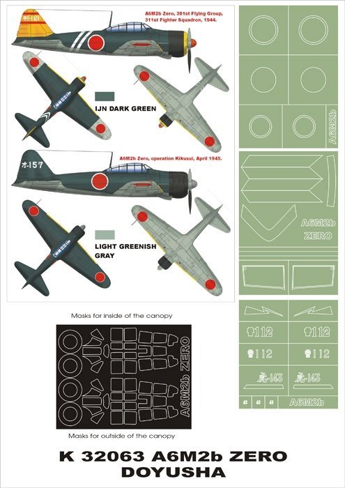 Montex K32063 A6M2 Zero 1/32