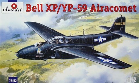 A-Model 72152 Bell XP-59/YP-59 Airacomet US Jet Fighter 1:72