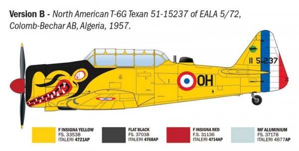 Italeri 92652 T-6G Texan 1/48