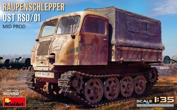 Miniart 35480 Raupenschlepper Ost RSO/01 Mid Prod. 1/35