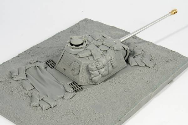 Panzer Art RE35-348 Dug in Panther tank improvised “strong point” (Italian Front) 1/35