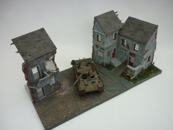 RT-Diorama 35165 Diorama-Base: &quot;French Village&quot; 1/35